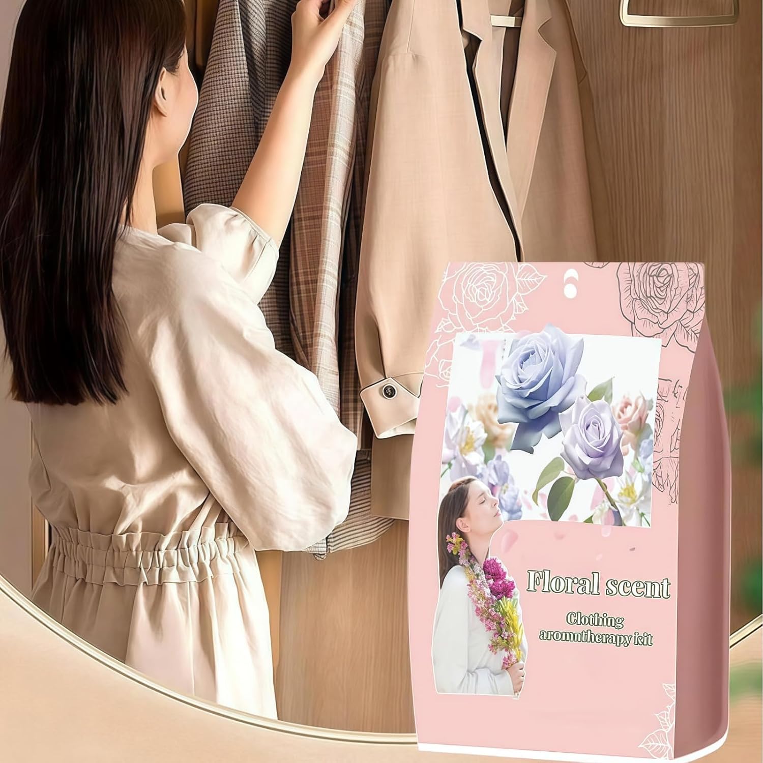 Natural Floral Camphor Balls for Fresh Air