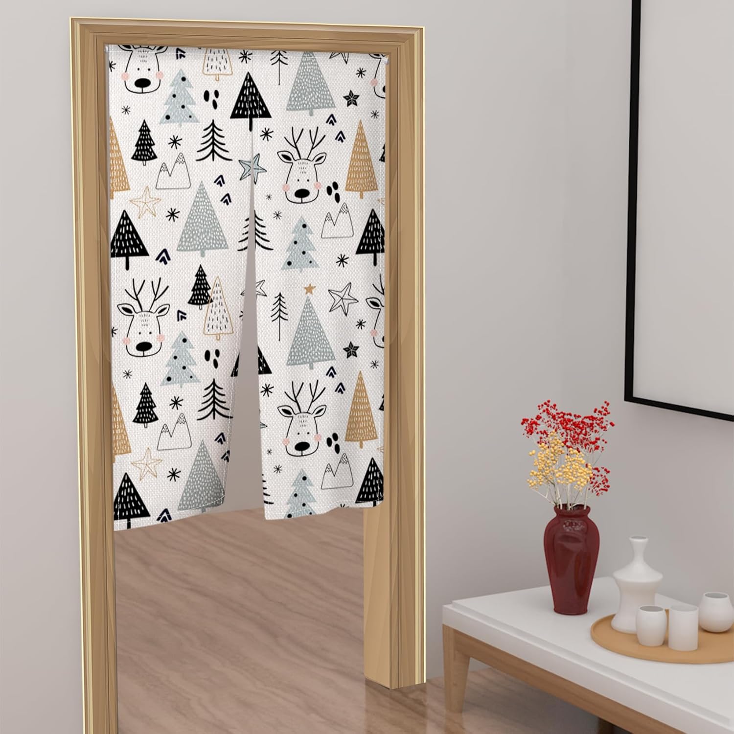 Japanese Doorway Curtain Noren Room Decor Divider