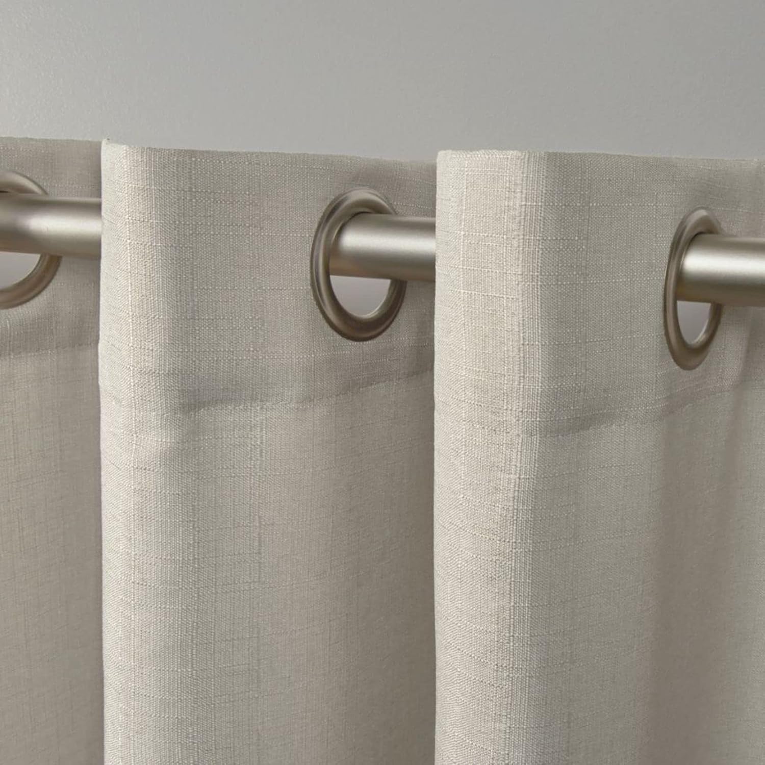Exclusive Home Loha Curtain Panel 108x84 Natural