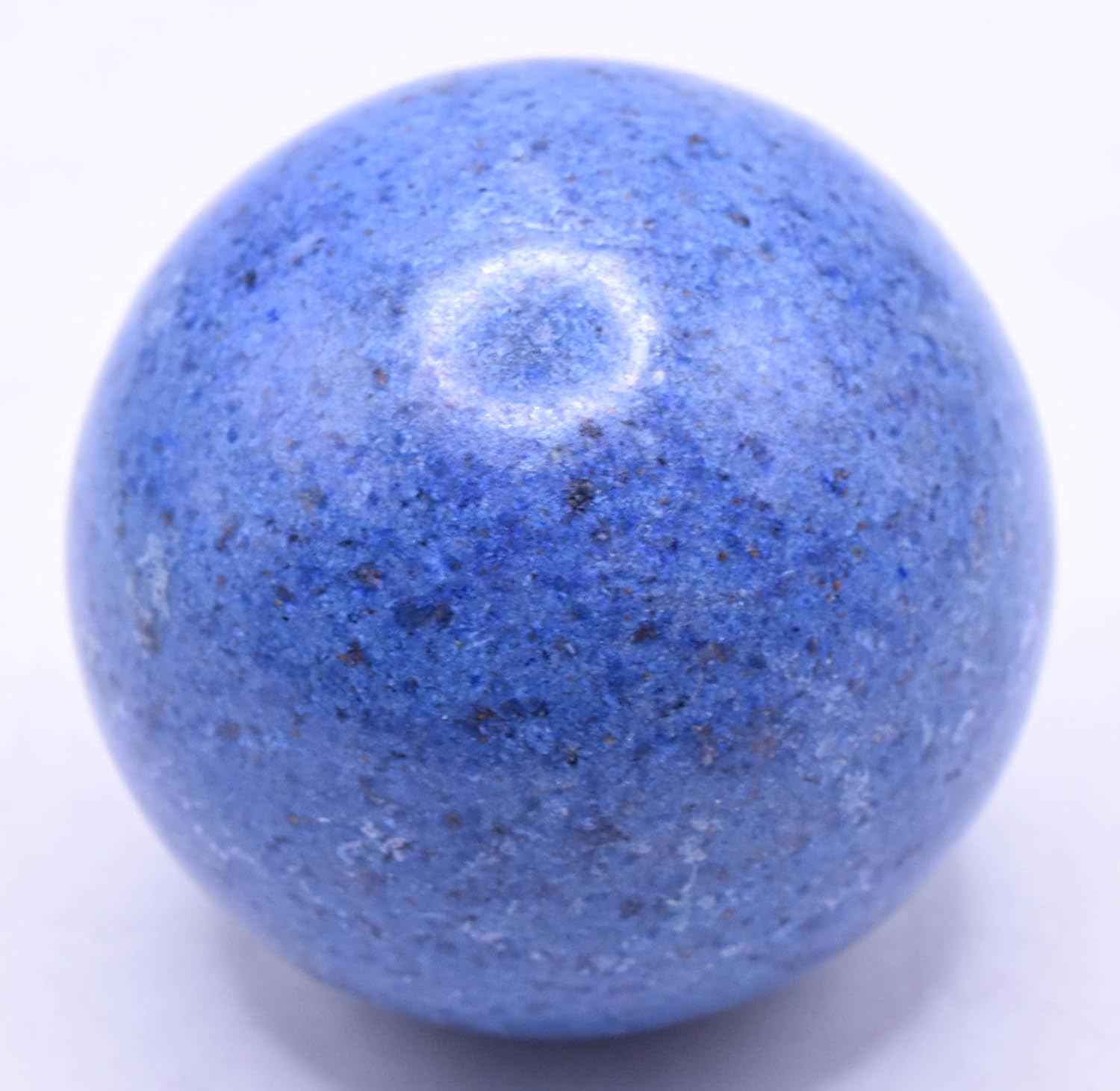 2 Inch Blue Dumortierite Sphere Polished Crystal Decor
