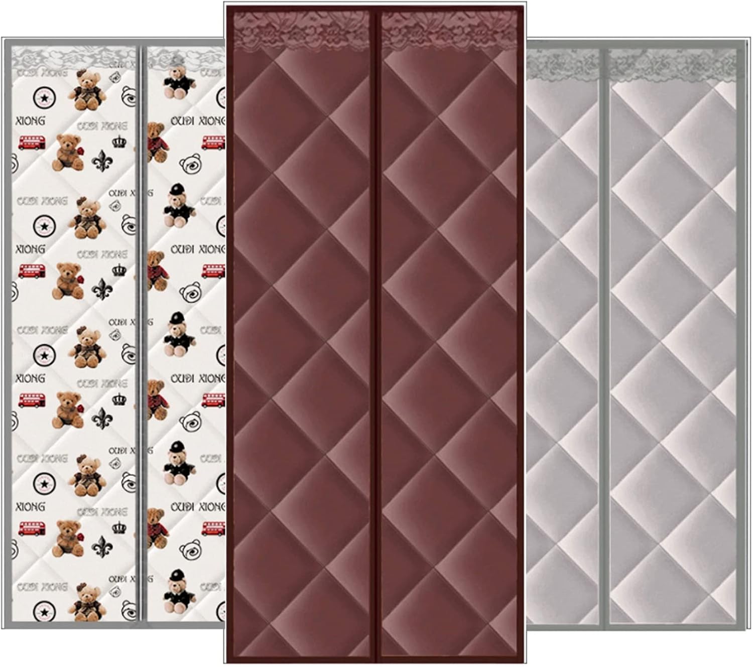 Winter Thicken Cotton Magnetic Door Curtain