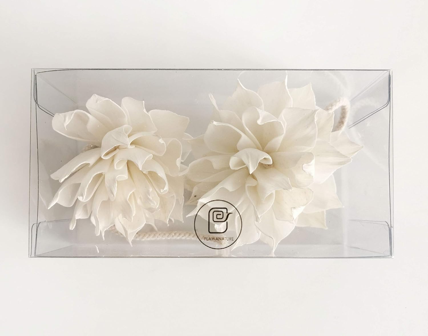 2 Dahlia 3 Inch Sola Flower Rope Diffuser