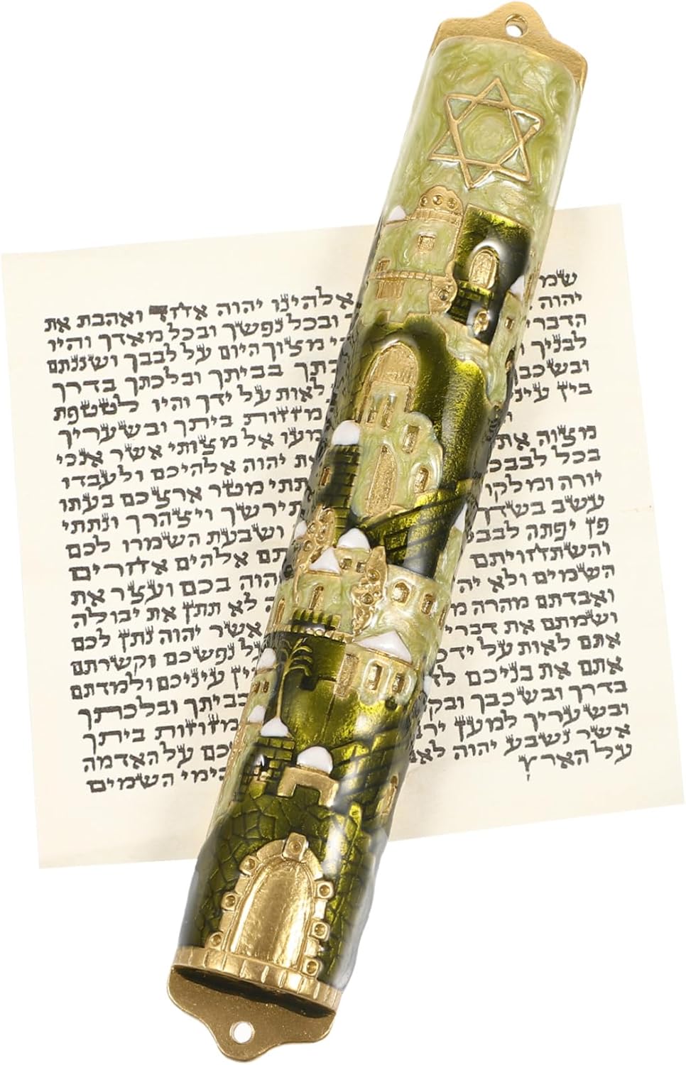 Hanukkah Door Decor Mezuzah Blessing Scroll
