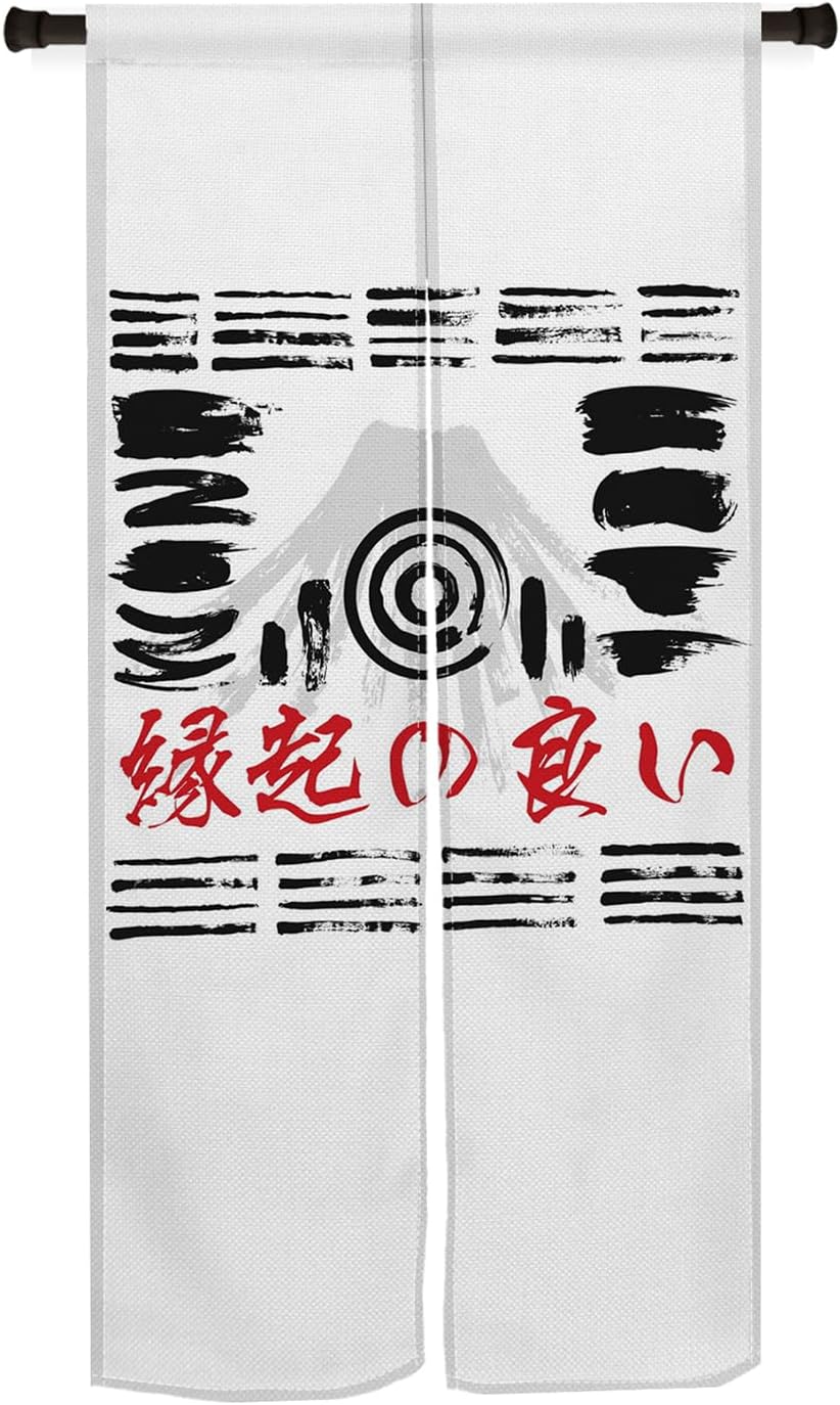 Japanese Noren Door Curtain for Home Decor