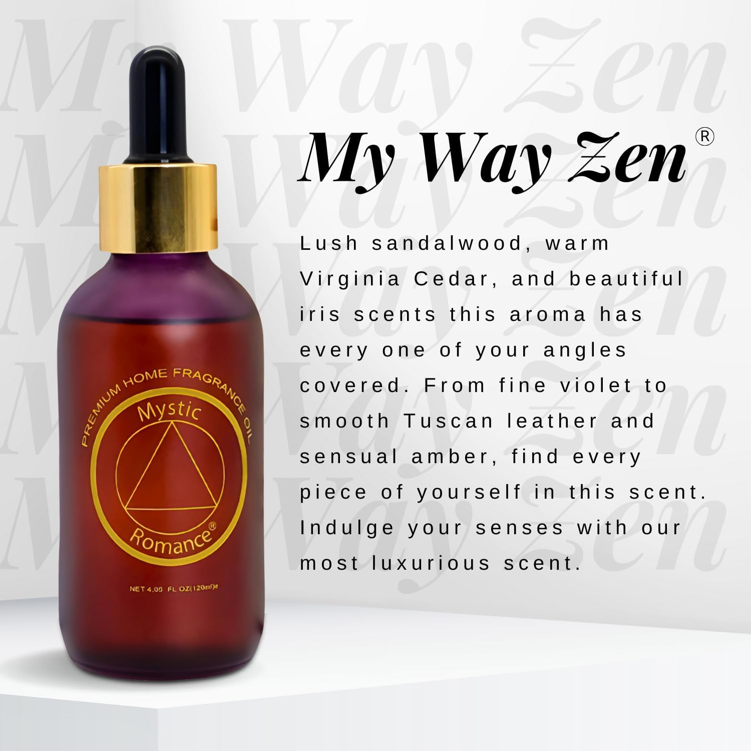 Mystic Romance My Way Zen Premium Home Fragrance Oil 120ml