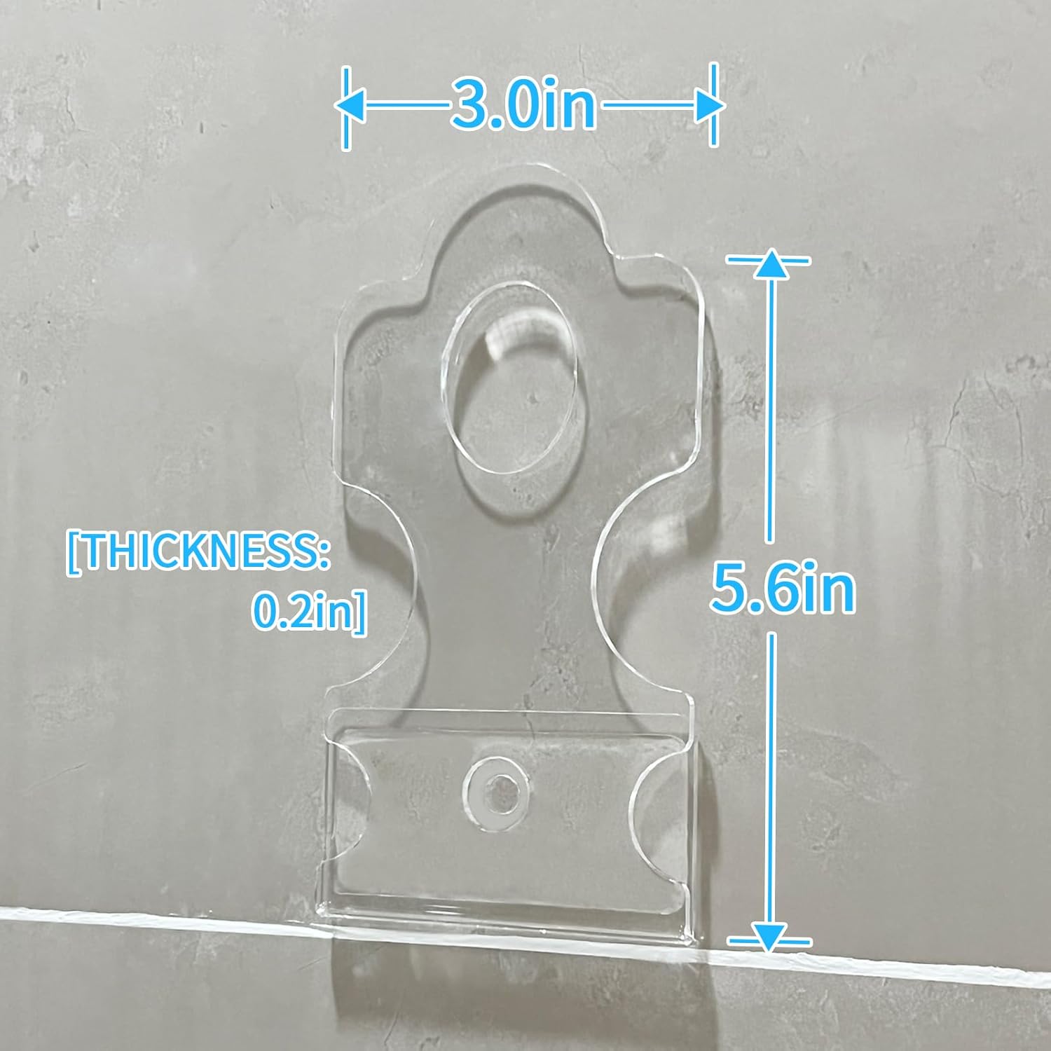 YODAR 10 Pack Acrylic Floating Shelves for Funko Pop Figures Display