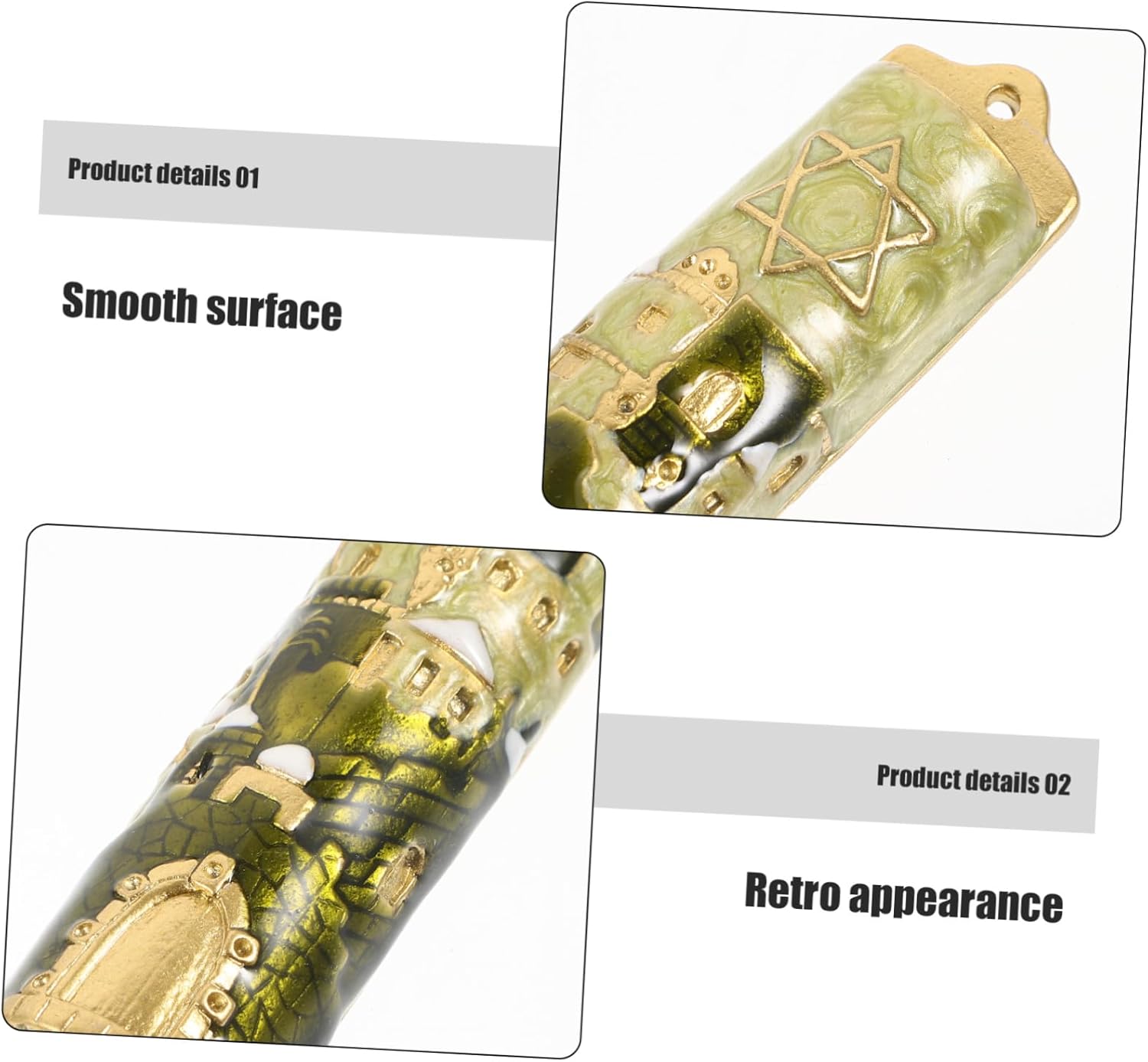 Hanukkah Door Decor Mezuzah Blessing Scroll