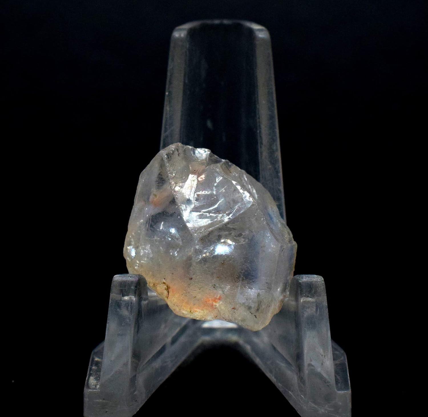 18mm Blue Dumortierite Quartz Point Natural Crystal Specimen - Brazil