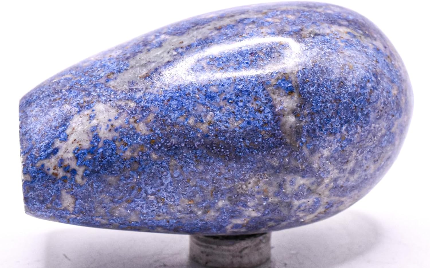 29 Inch Blue Dumortierite with Quartz Decorative Stone - Peru