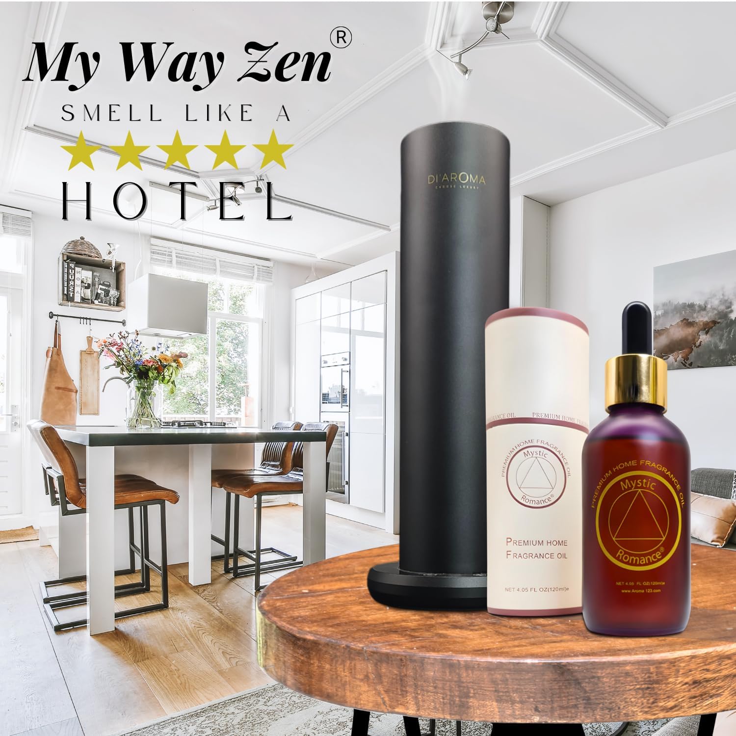 Mystic Romance My Way Zen Premium Home Fragrance Oil 120ml