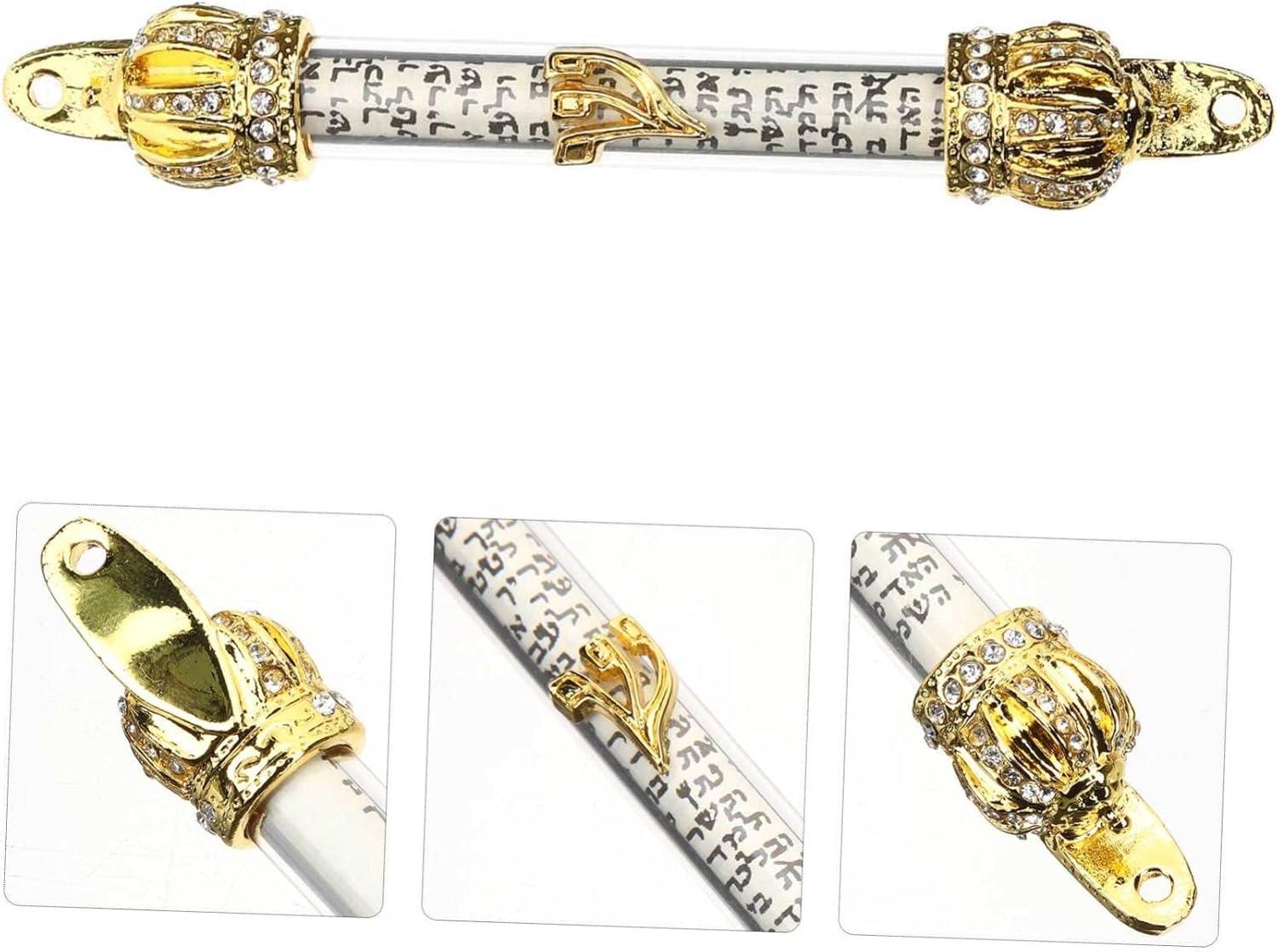LIFKICH Door Mezuzah Jewish Metal Decorative Home Entrance Ornament