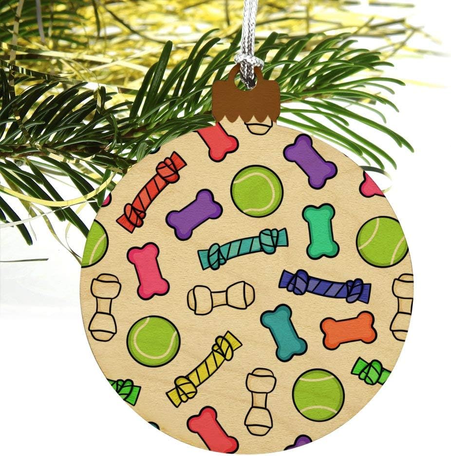 Doggie Chew Toy Bone Rope Christmas Ornament