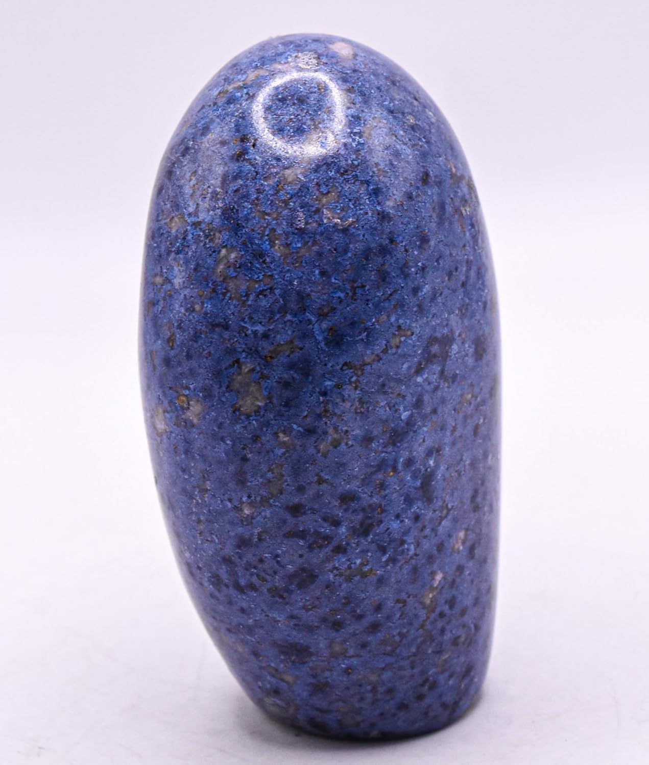 3 Inch Dumortierite With Quartz Inclusions Natural Orb