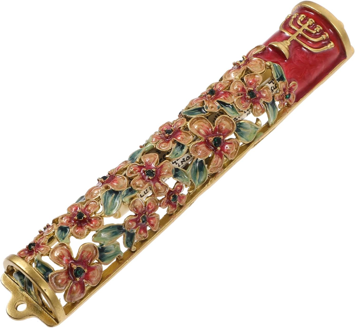 Jewish Mezuzah Scroll Decor for Door Blessing