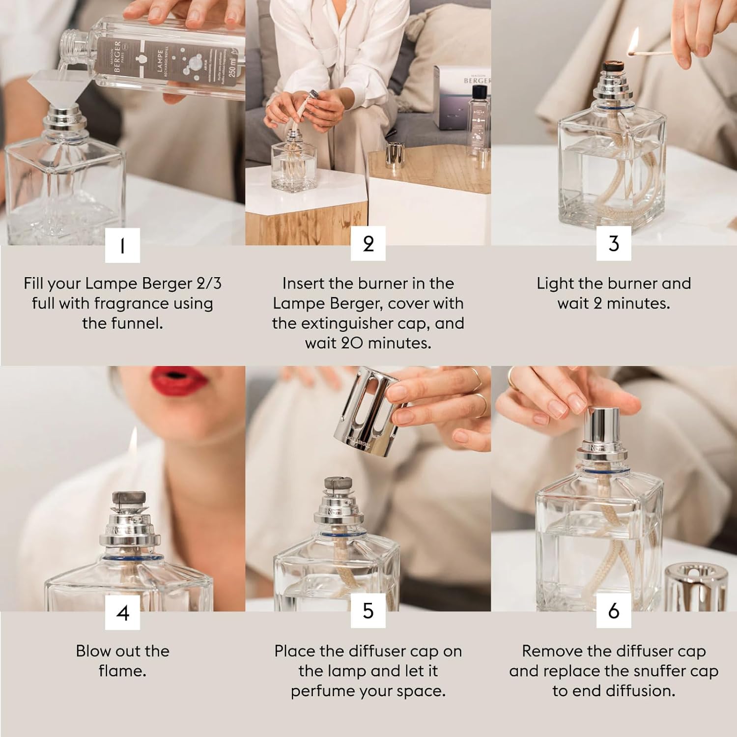 MAISON BERGER Lampe Berger Fragrance Trio Refill - Warm Collection