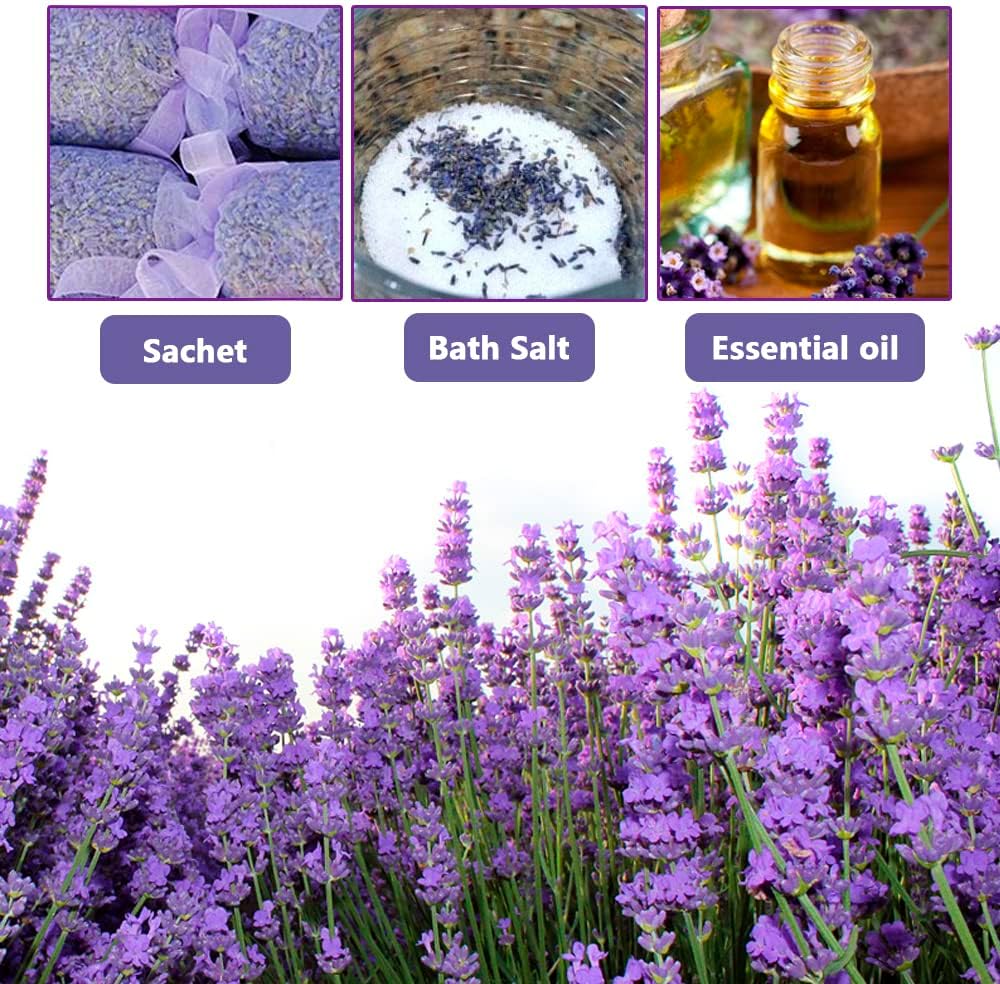 Dried Lavender Buds for Sachets Closets Candles DIY 12 Pound