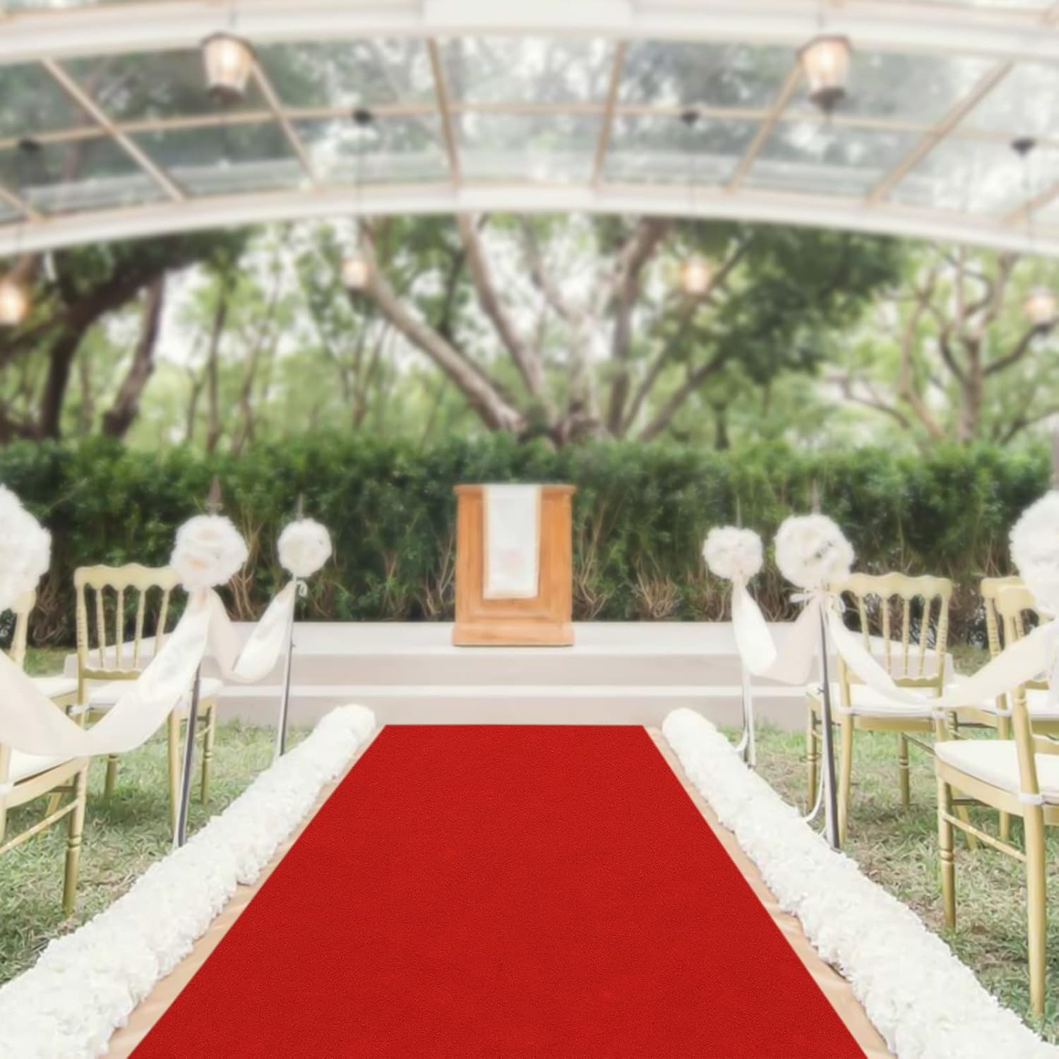 3ft x 33ft Red Carpet Runner for Events