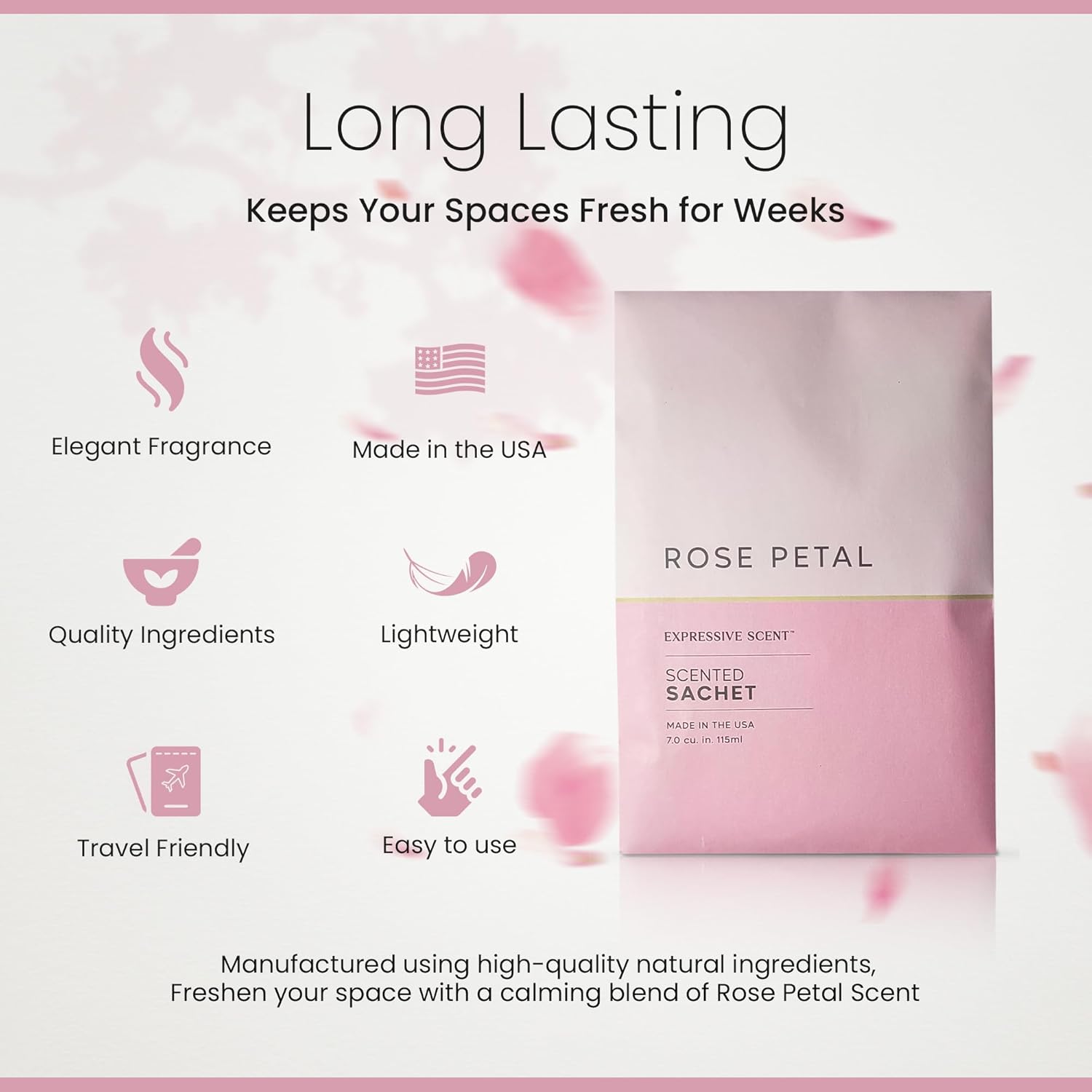 Sweet Angel Scented Fresh Pouches 6-Pack