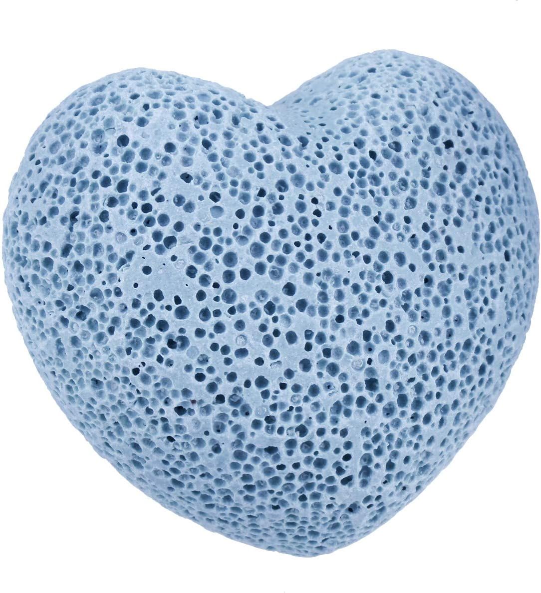 SUNYIK Lava Rock Puffy Heart Diffuser Set Blue Pack of 5