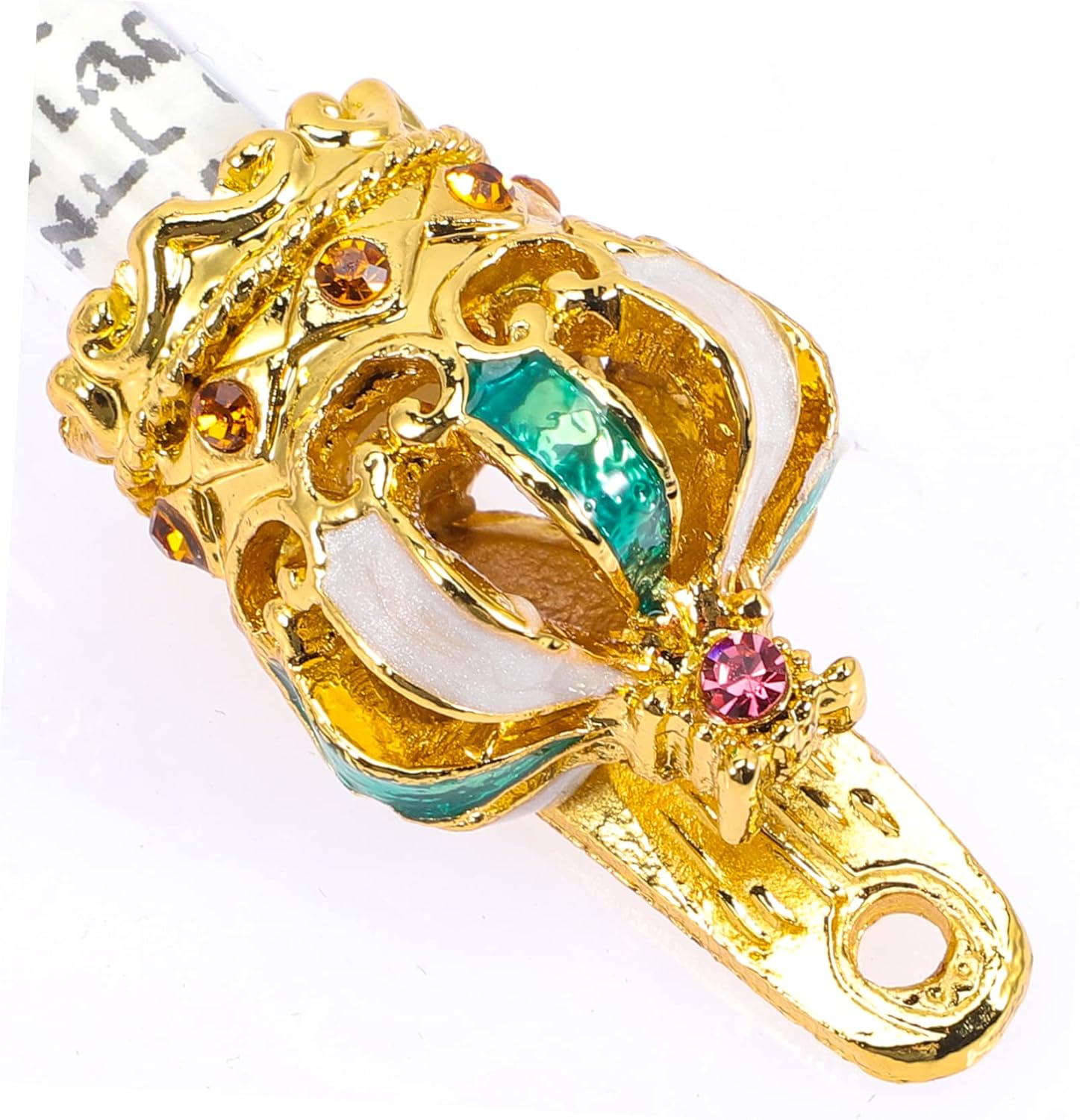 Decorative Metal Mezuzah for Outside Door