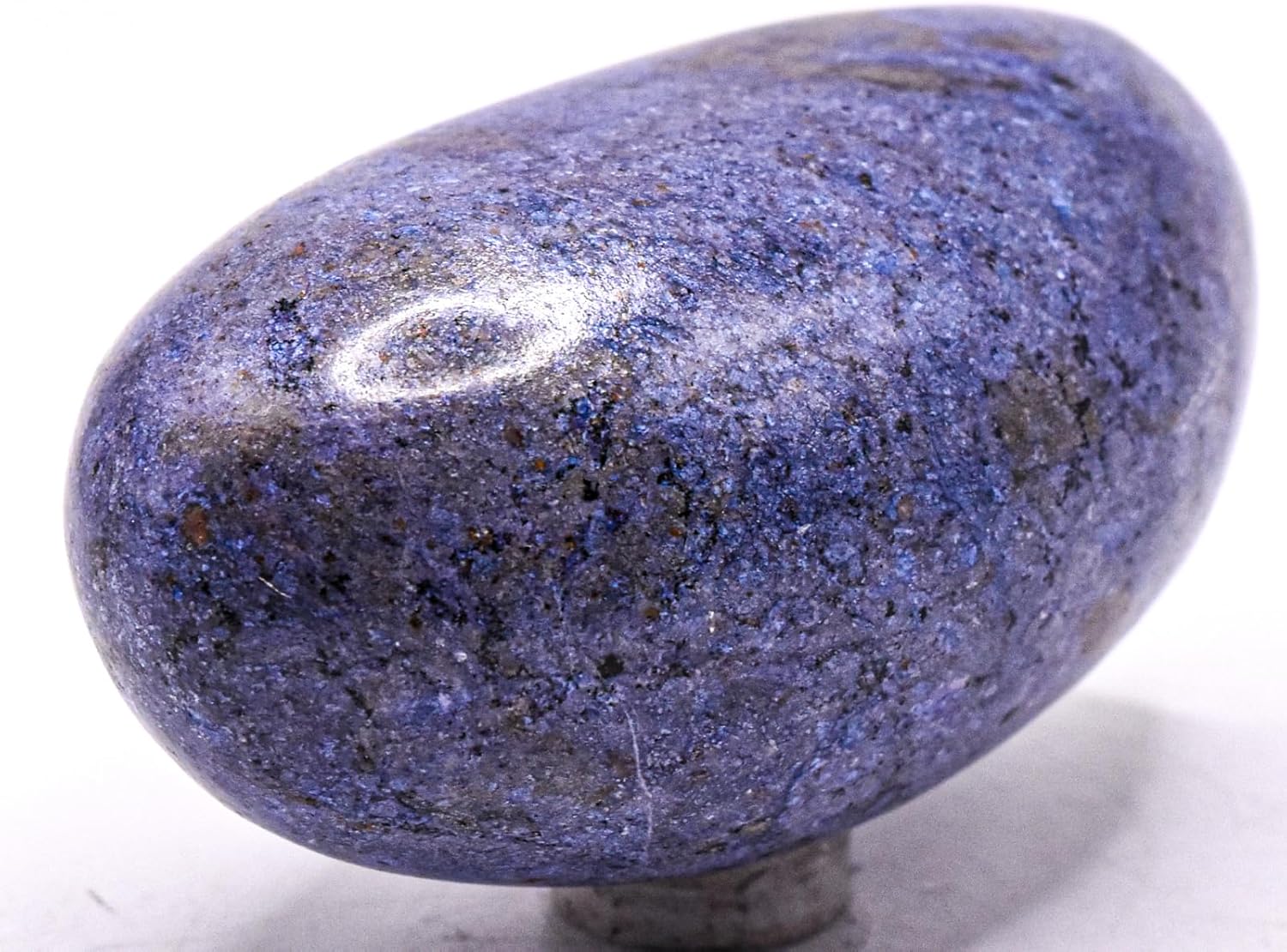28 Inch Blue Dumortierite with Quartz Polished Specimen - Peru