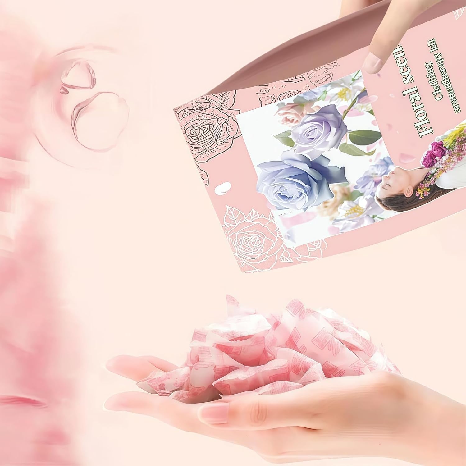 Natural Floral Camphor Balls for Fresh Air