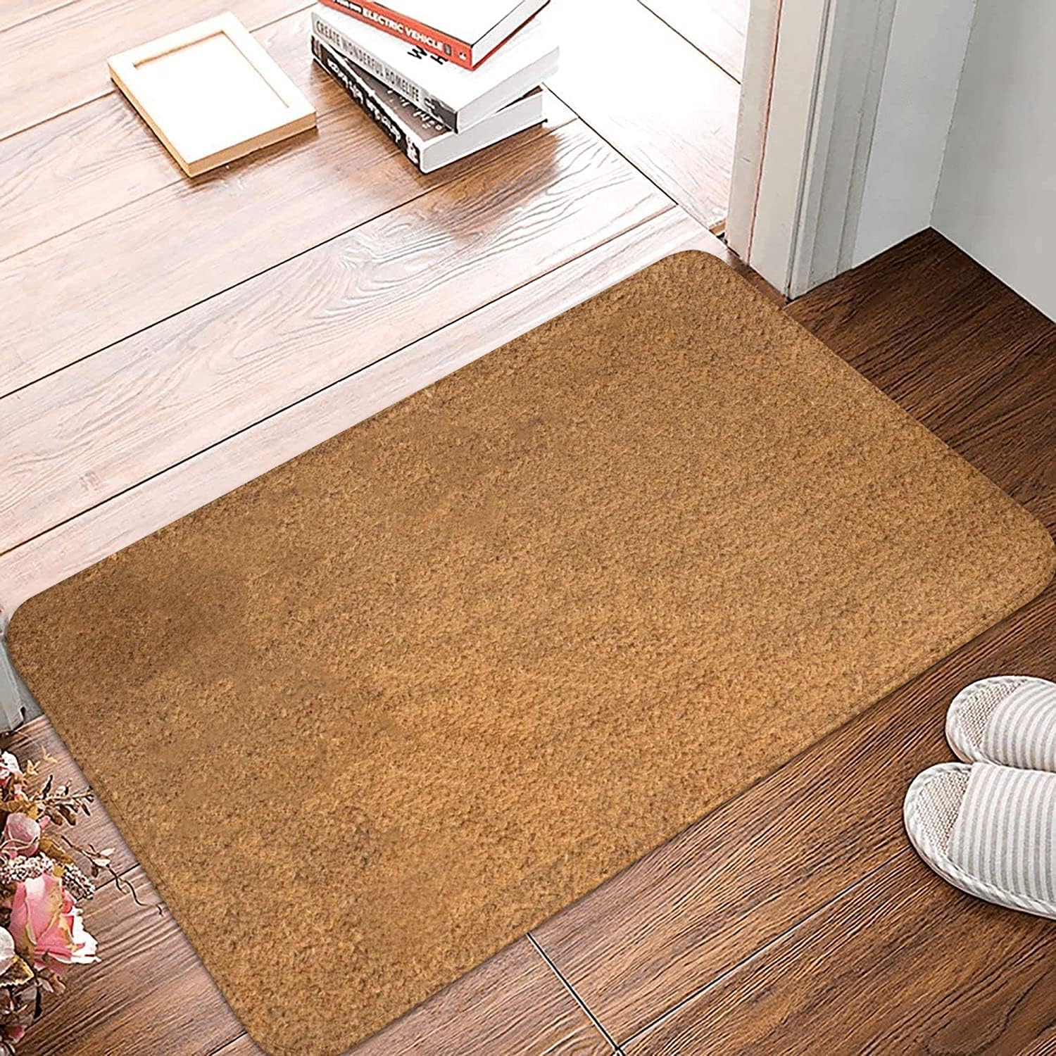 Cute Hedgehog Door Mat 18x30 Inches Washable