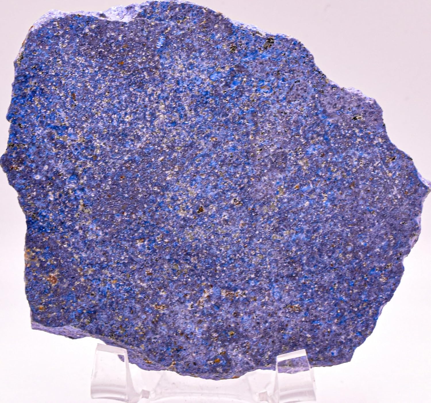 425 In Blue Dumortierite Slab with Inclusions