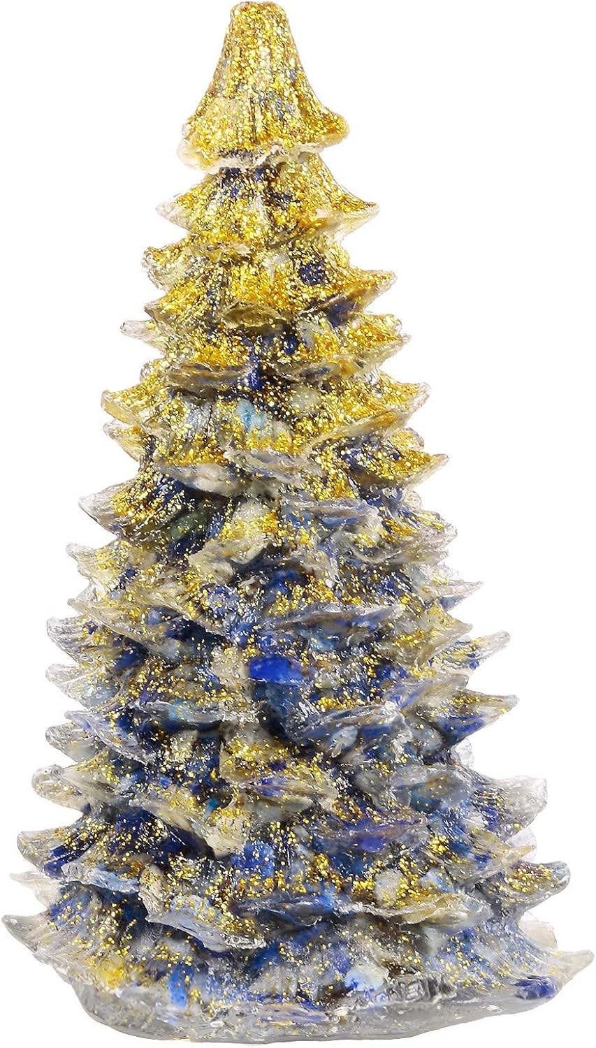SUNYIK Lapis Lazuli Orgone Crystal Tree Decor