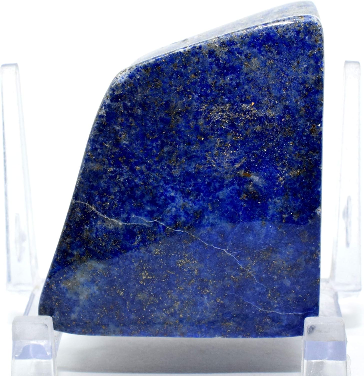 Blue Lapis Lazuli with Pyrite Rough Stone Specimen - 21 Inch