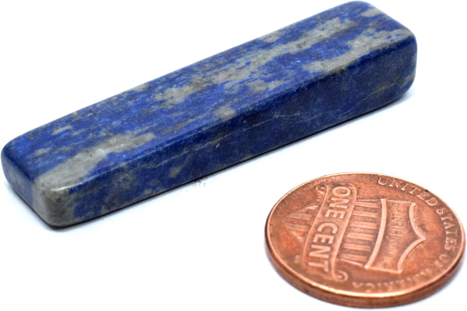 455 Carat Rich Blue Lapis Lazuli Slab with Pyrite Natural Crystal Specimen - Afghanistan