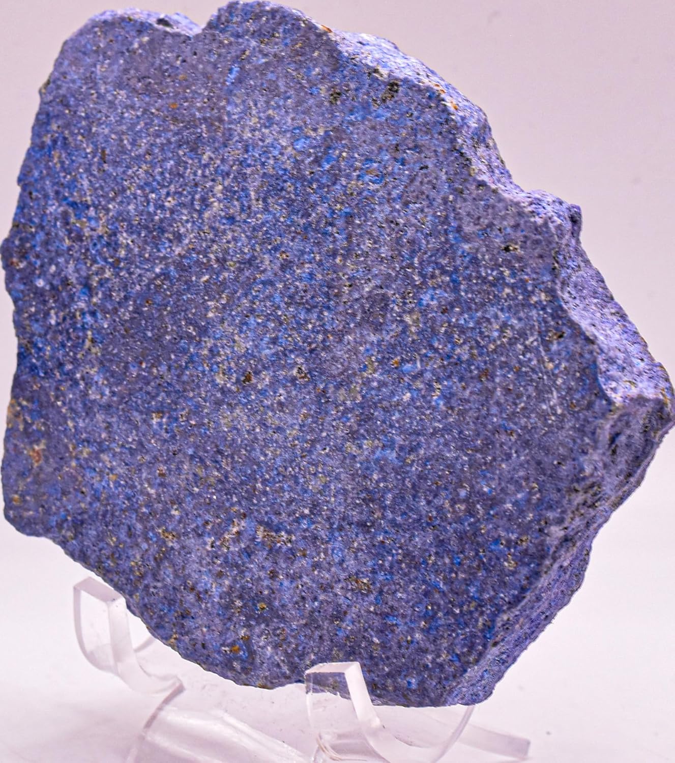 425 In Blue Dumortierite Slab with Inclusions