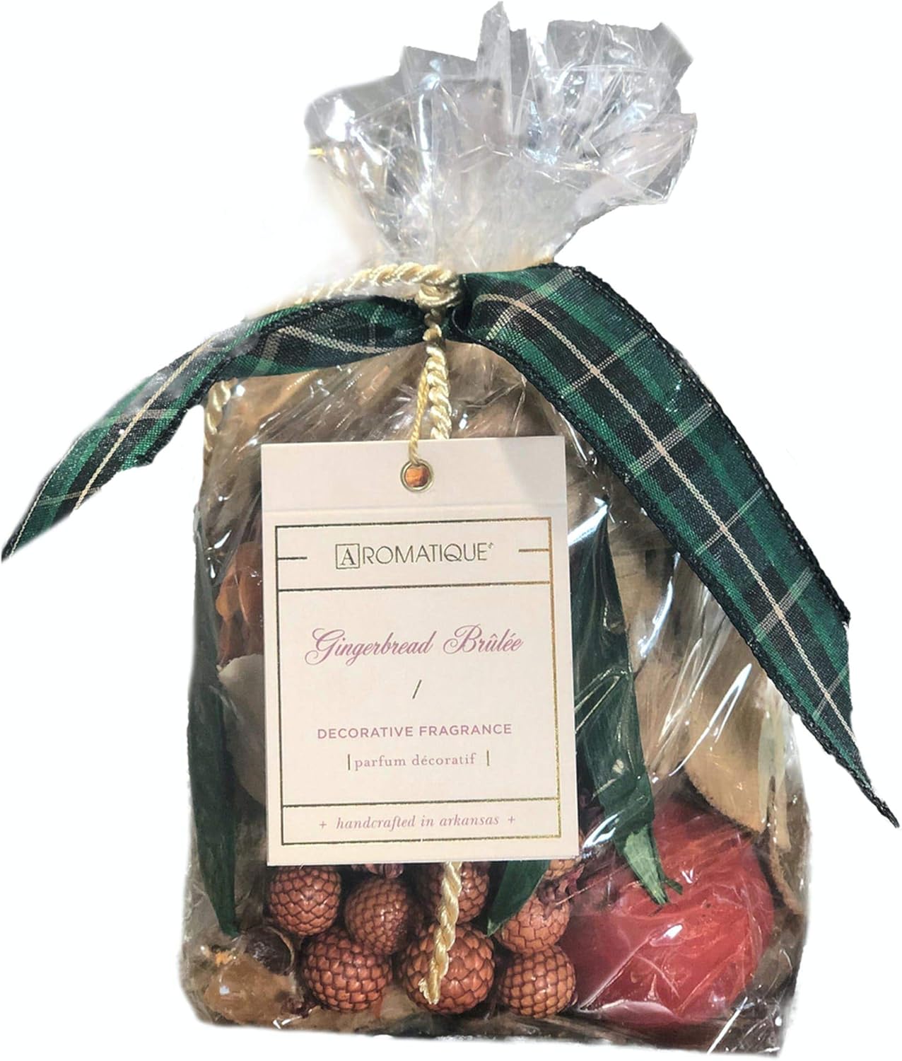 Aromatique Gingerbread Brulee Potpourri Decorative 8 Ounce Bag
