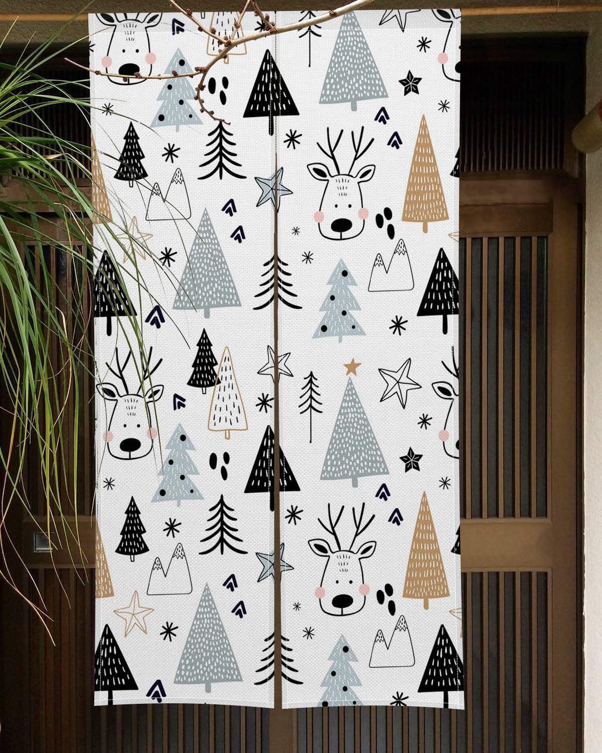 Japanese Doorway Curtain Noren Room Decor Divider