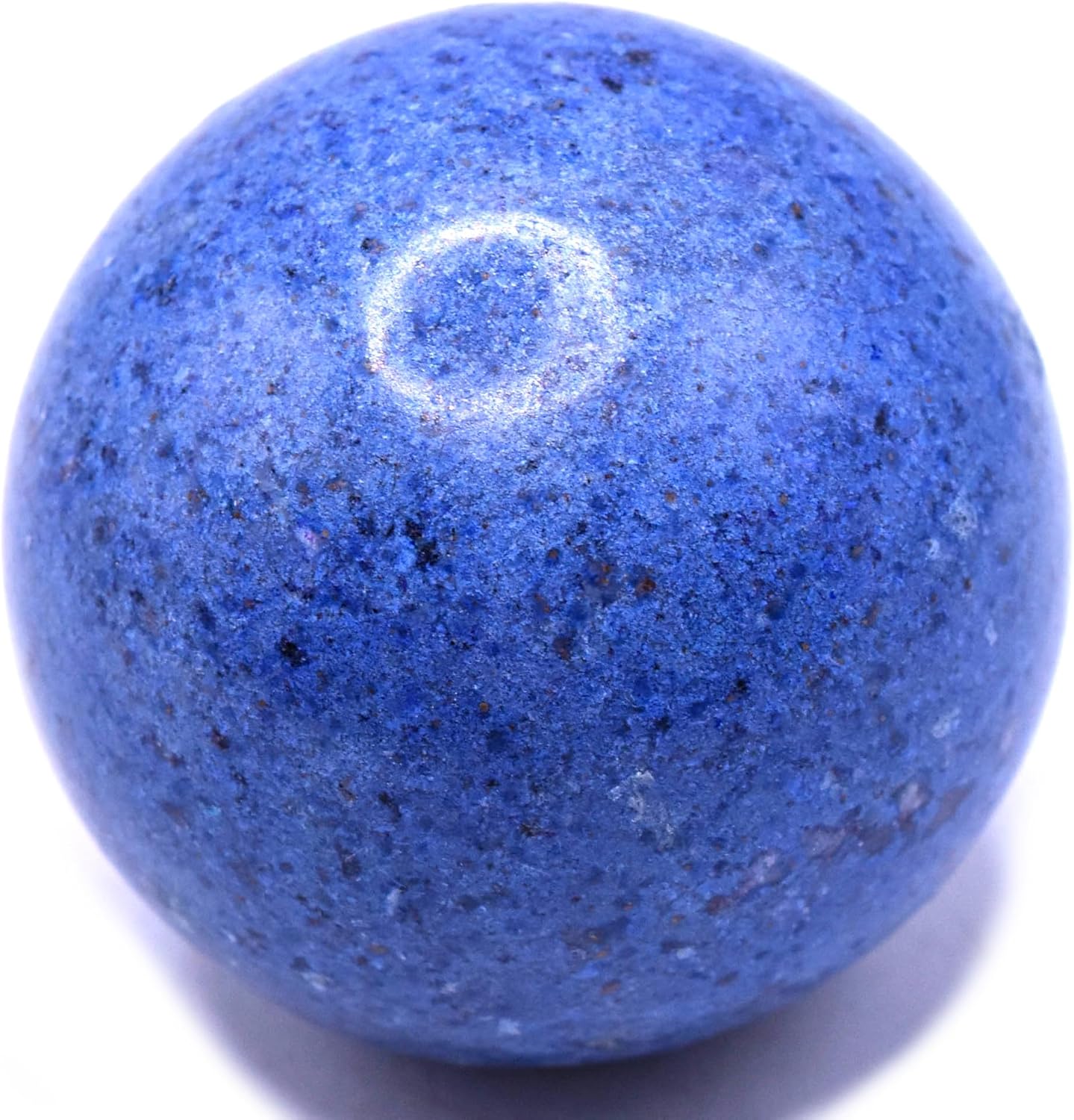 2 Inch Blue Dumortierite Sphere Polished Crystal Decor