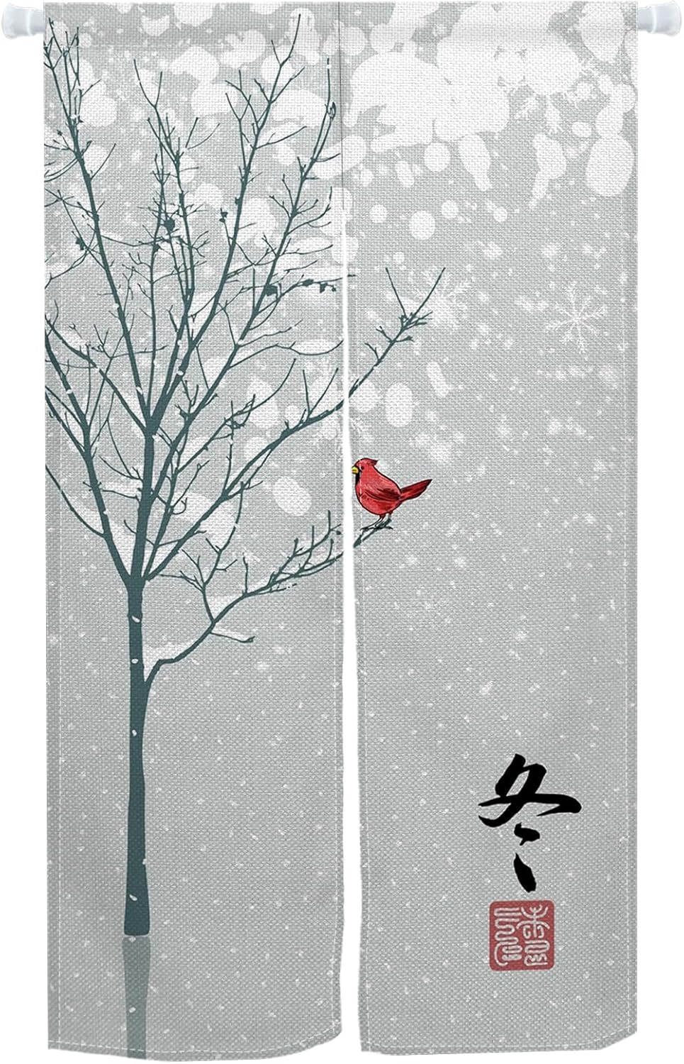 Leowefowa Japanese Noren Door Curtain 34x60 Inches 1
