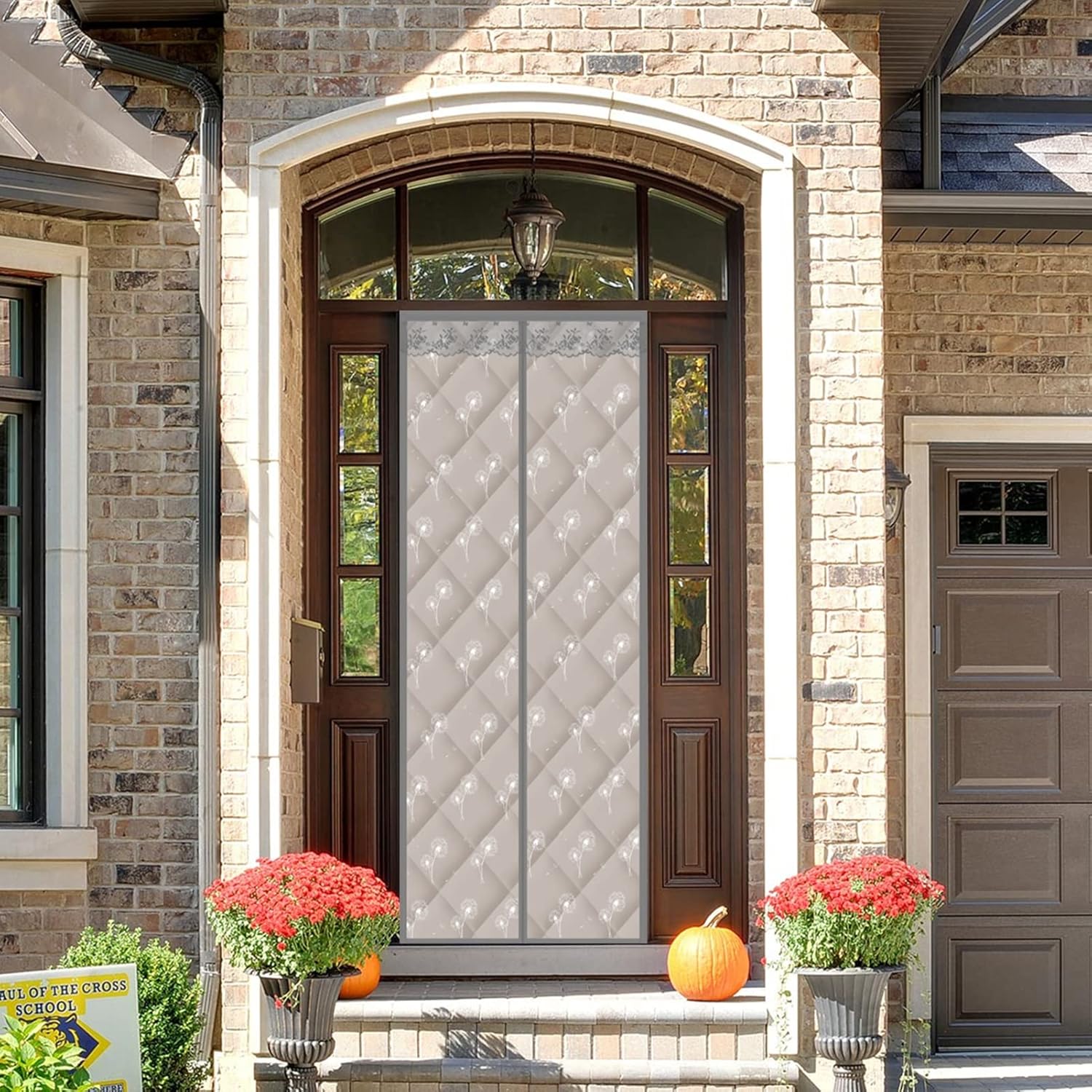 Winter Thicken Cotton Magnetic Door Curtain