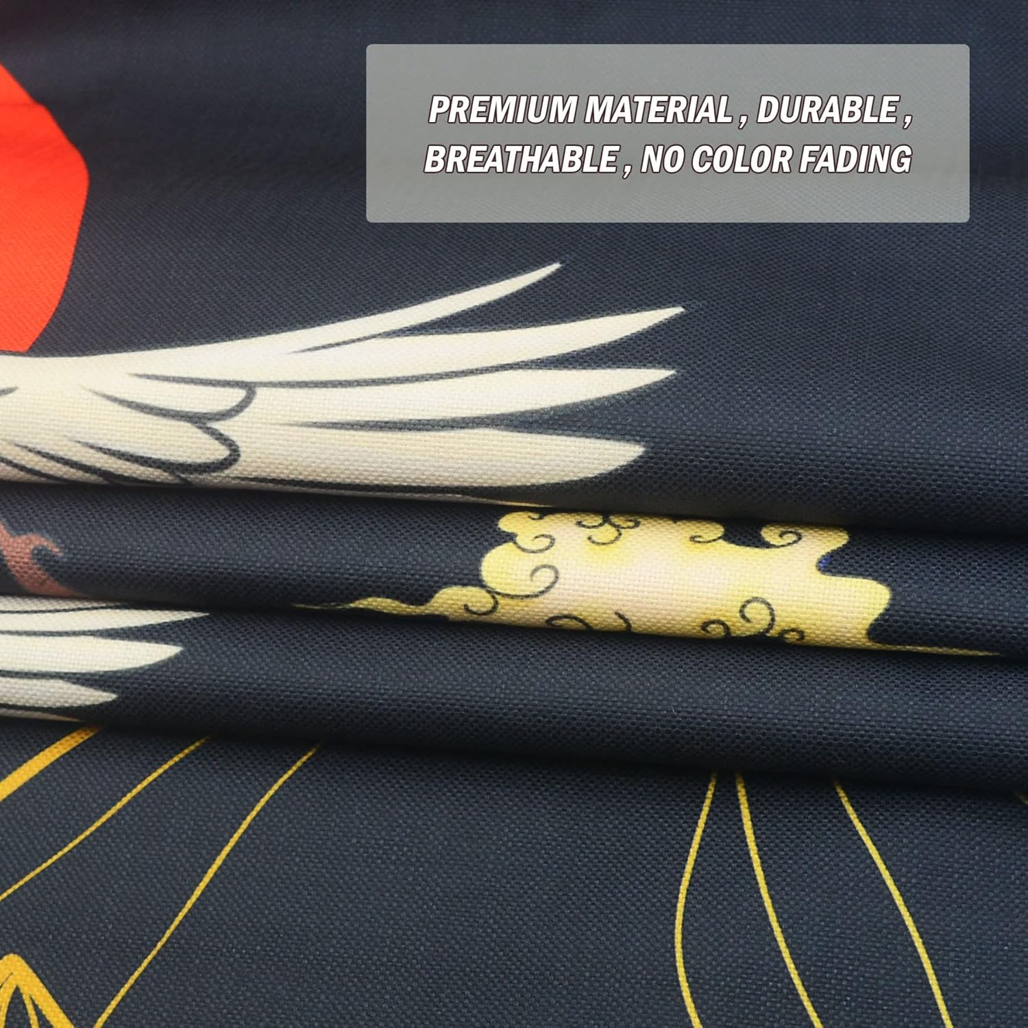 LIGICKY Japanese Style Cranes Door Curtain