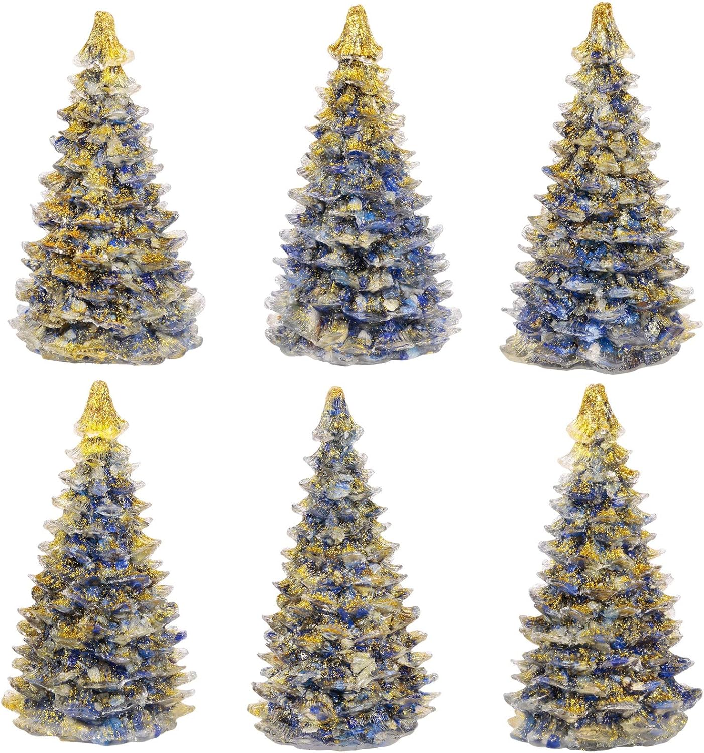 SUNYIK Lapis Lazuli Orgone Crystal Tree Decor