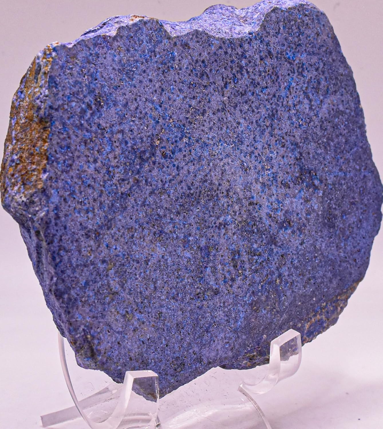 44 Blue Dumortierite Polished Slab - Natural Gemstone Decor Collection