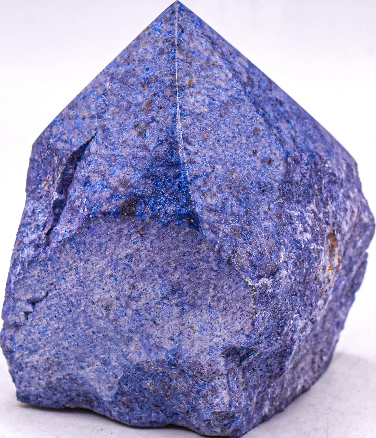 27 Inch Rich Blue Dumortierite Point Natural Crystal Specimen - Peru