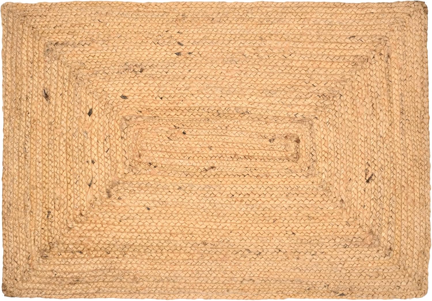 INDIAN ARTISTIC Jute Cotton Rug 2x3 ft Reversible