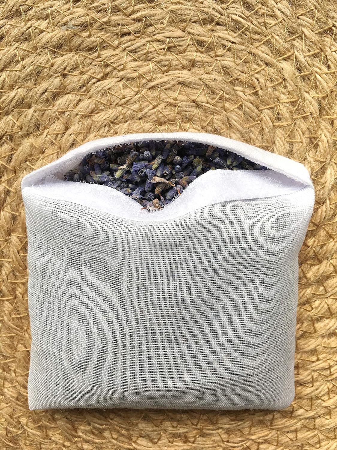 Hand Embroidered Lavender Sachet Bag Set of 3